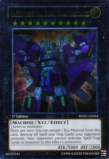 Superdimensional Robot Galaxy Destroyer [REDU-EN044] Ultimate Rare | Total Play