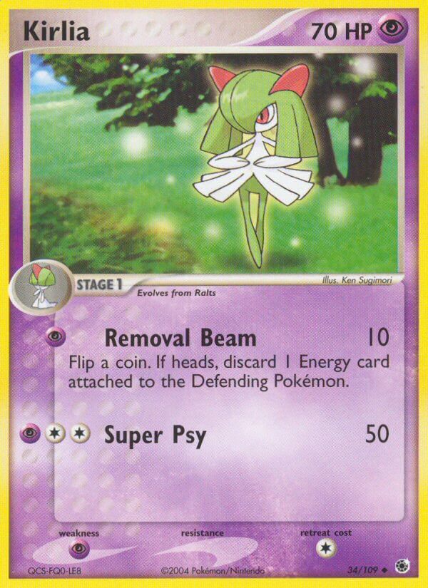 Kirlia (34/109) [EX: Battle Stadium] | Total Play