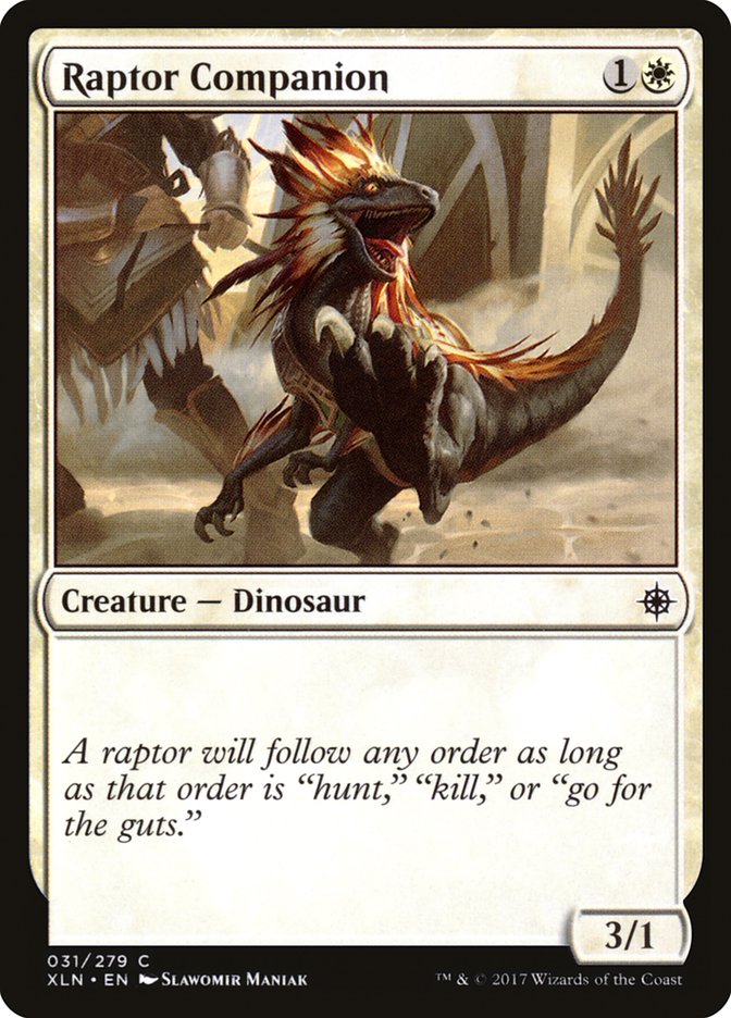 Raptor Companion [Ixalan] | Total Play