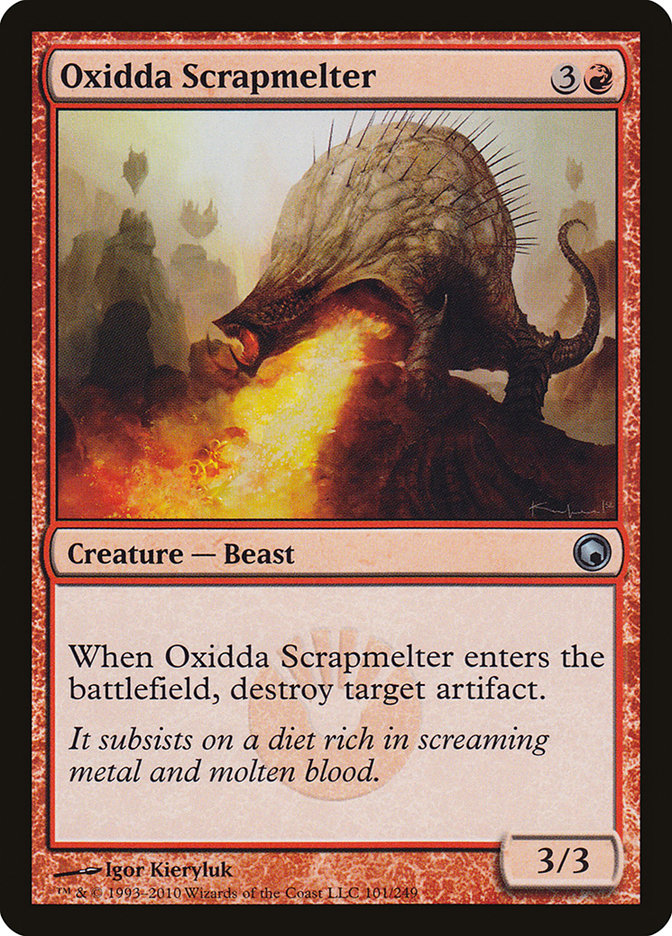 Oxidda Scrapmelter [Scars of Mirrodin] | Total Play