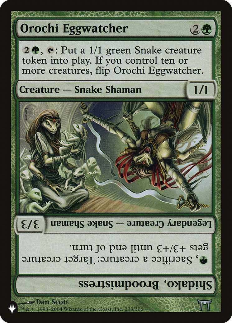 Orochi Eggwatcher // Shidako, Broodmistress [The List] | Total Play