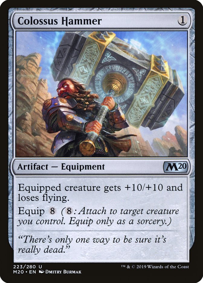 Colossus Hammer [Core Set 2020] | Total Play