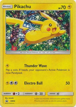 Pikachu (SM04) (General Mills Promo) [Sun & Moon: Black Star Promos] | Total Play