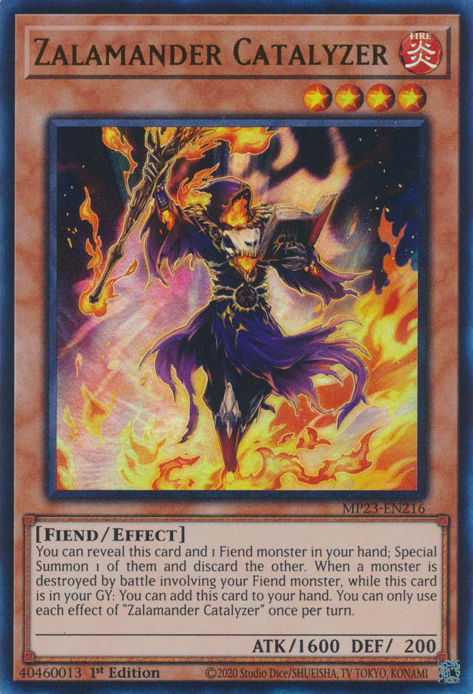 Zalamander Catalyzer [MP23-EN216] Ultra Rare | Total Play
