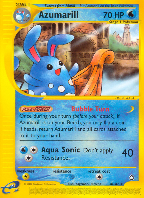 Azumarill (4/147) [Aquapolis] | Total Play