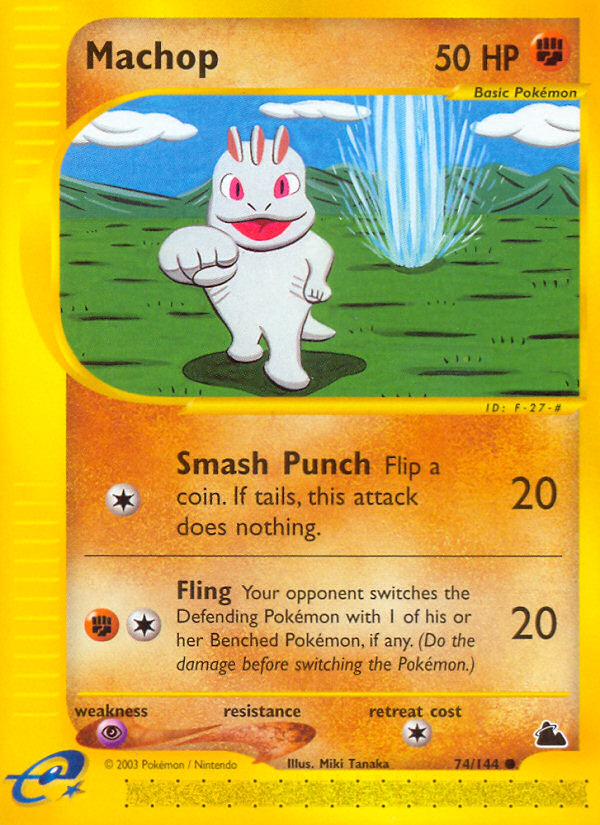 Machop (74/144) [Skyridge] | Total Play