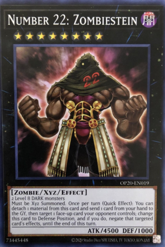 Number 22: Zombiestein [OP20-EN019] Common | Total Play