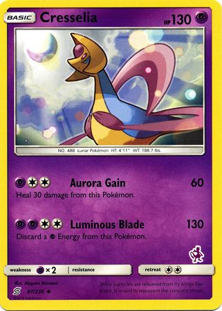 Cresselia (87/236) (Mewtwo Deck) [Battle Academy 2020] | Total Play