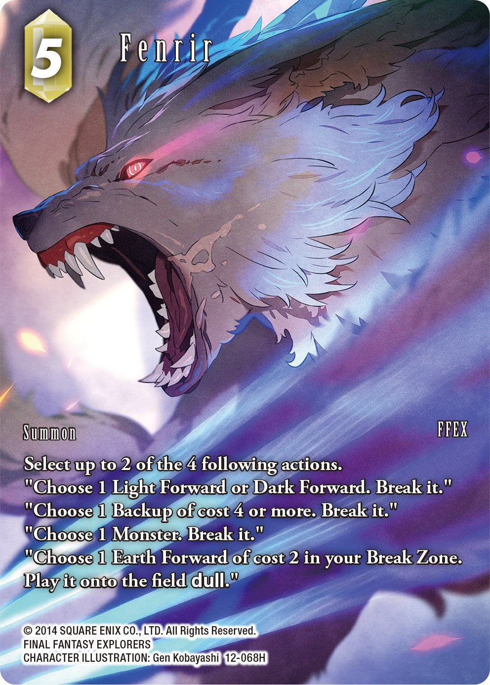 Fenrir (Full Art) [Opus XII] | Total Play