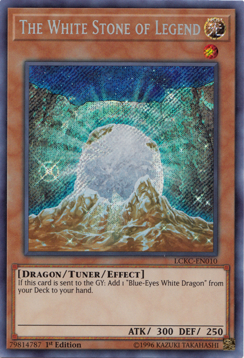The White Stone of Legend [LCKC-EN010] Secret Rare | Total Play