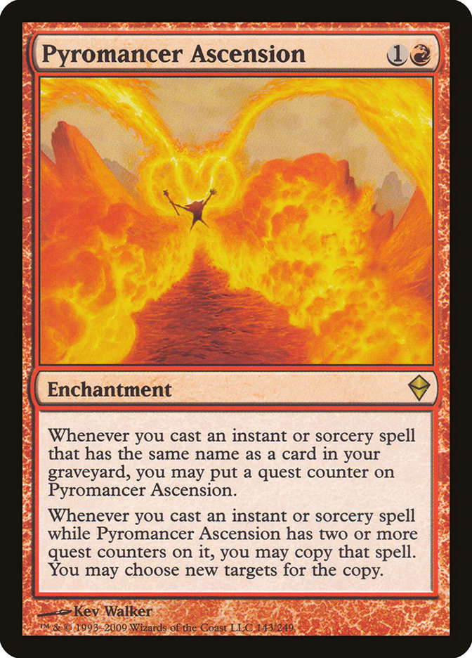 Pyromancer Ascension [Zendikar] | Total Play