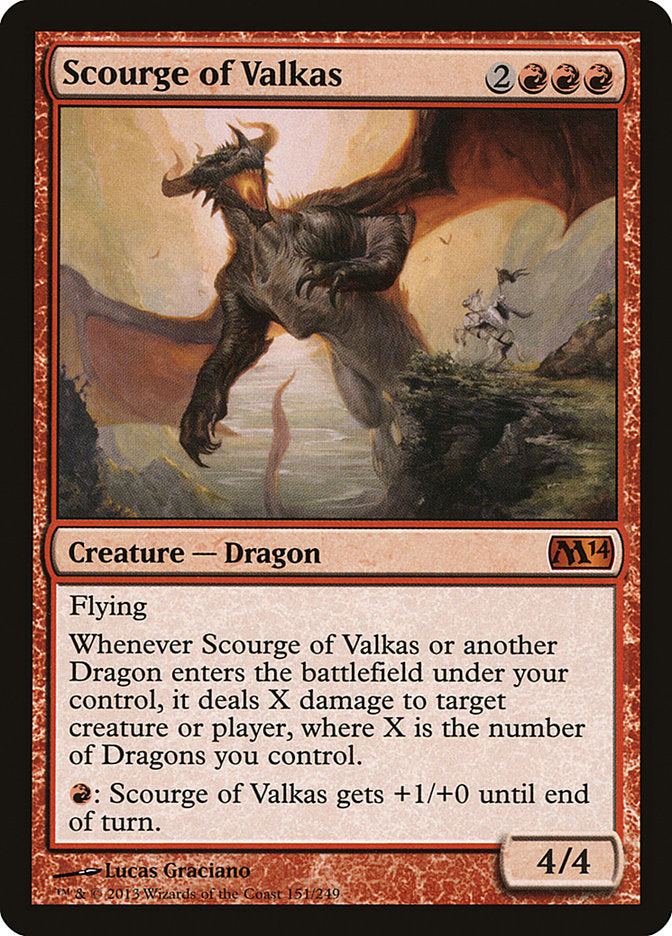 Scourge of Valkas [Magic 2014] | Total Play