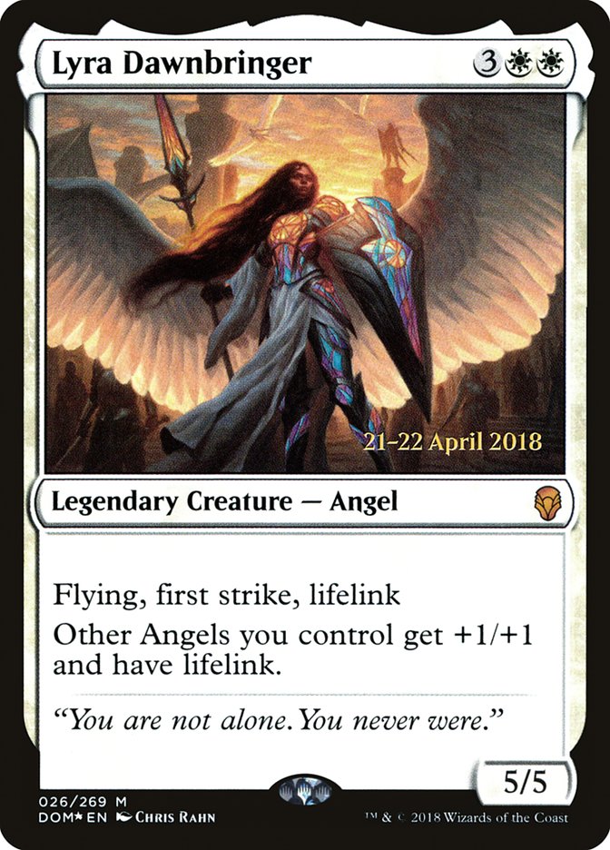 Lyra Dawnbringer [Dominaria Prerelease Promos] | Total Play