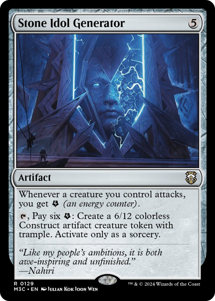 Stone Idol Generator [Modern Horizons 3 Commander] | Total Play