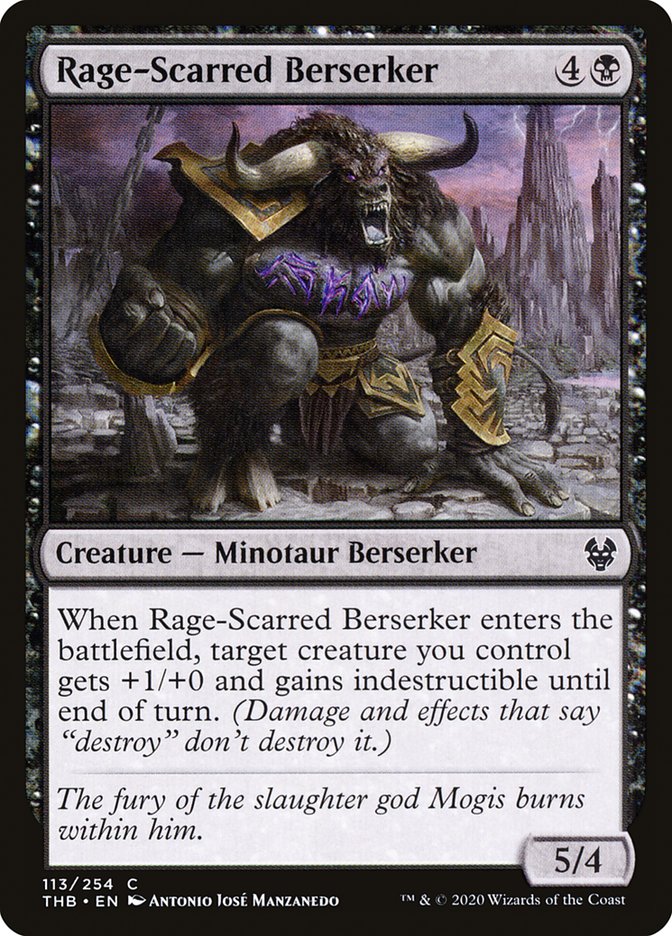Rage-Scarred Berserker [Theros Beyond Death] | Total Play