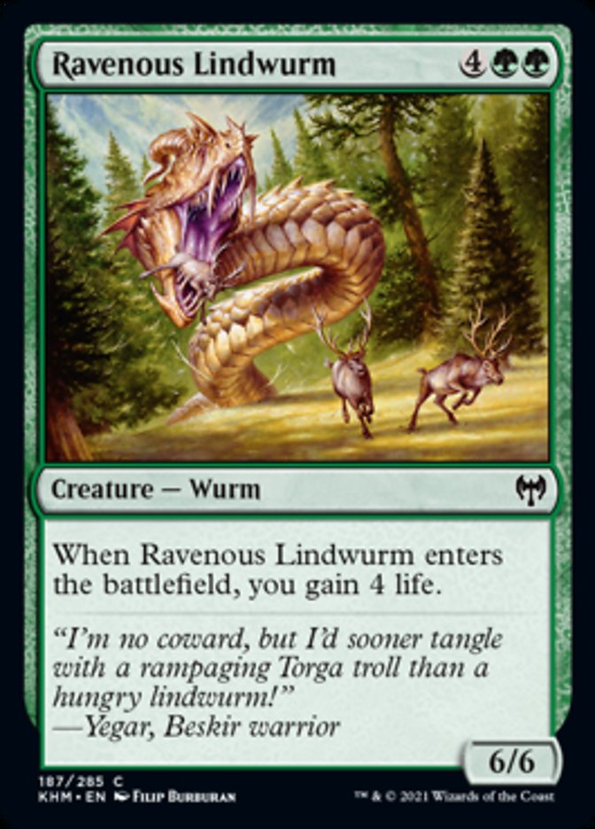 Ravenous Lindwurm [Kaldheim] | Total Play