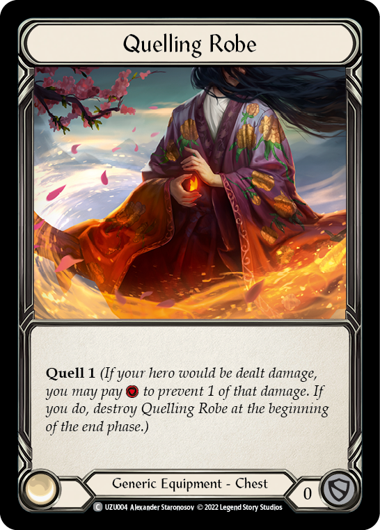 Quelling Robe [UZU004] (Outsiders Uzuri Blitz Deck) | Total Play