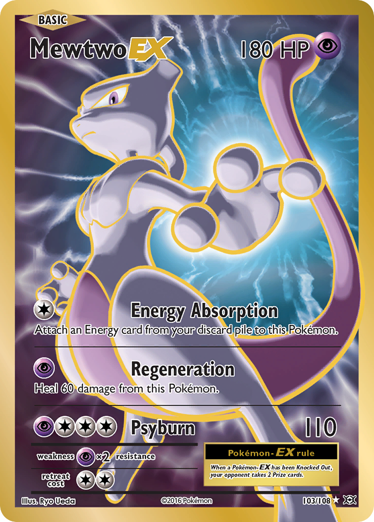 Mewtwo EX (103/108) [XY: Evolutions] | Total Play