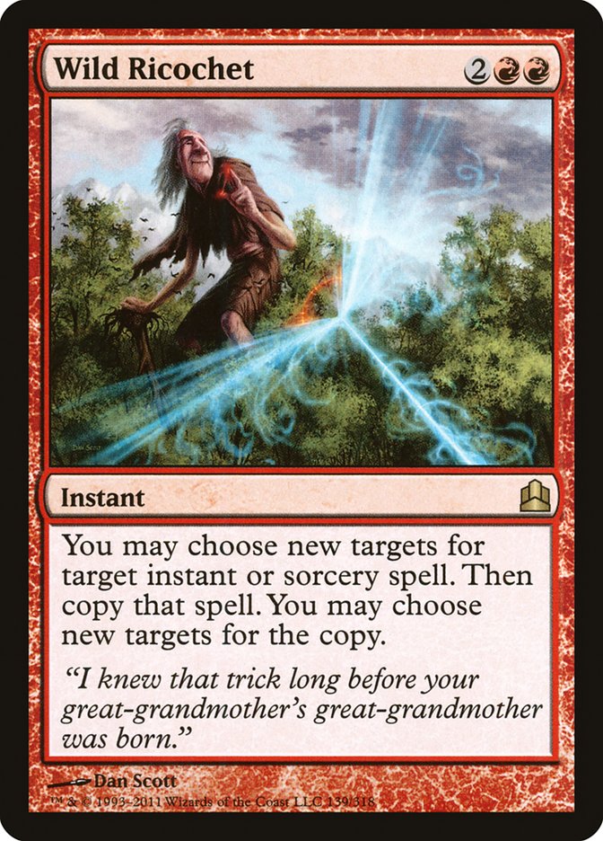 Wild Ricochet [Commander 2011] | Total Play
