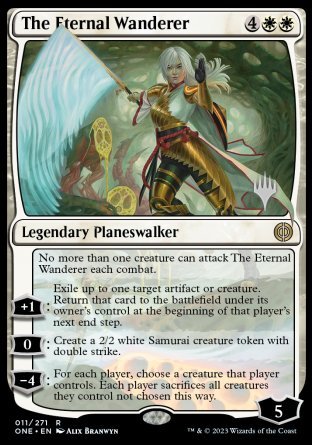 The Eternal Wanderer (Promo Pack) [Phyrexia: All Will Be One Promos] | Total Play