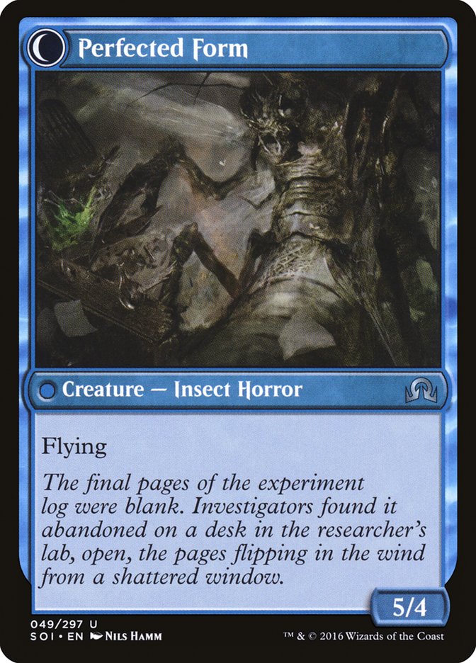 Aberrant Researcher // Perfected Form [Shadows over Innistrad] | Total Play