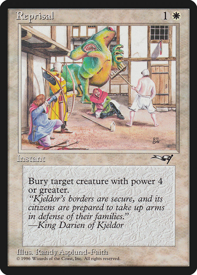 Reprisal (Green Monster) [Alliances] | Total Play