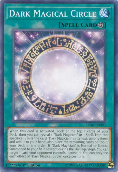 Dark Magical Circle [LED6-EN009] Common | Total Play