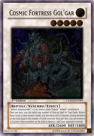 Cosmic Fortress Gol'Gar [CRMS-EN044] Ultimate Rare | Total Play