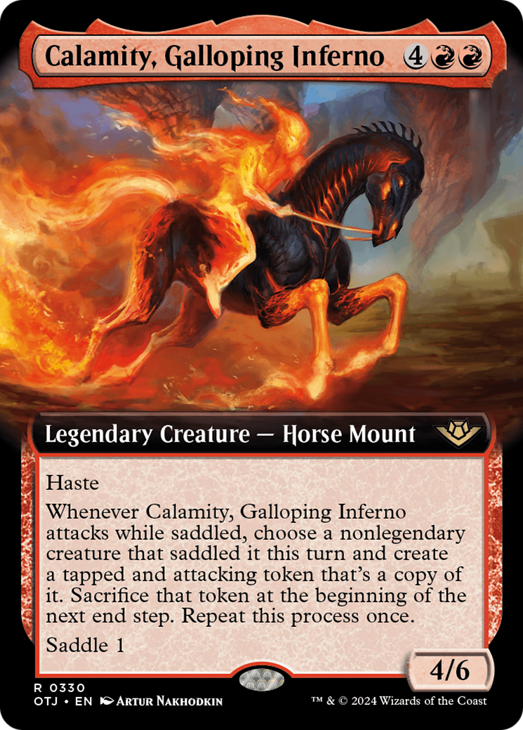 Calamity, Galloping Inferno (Extended Art) [Outlaws of Thunder Junction] | Total Play