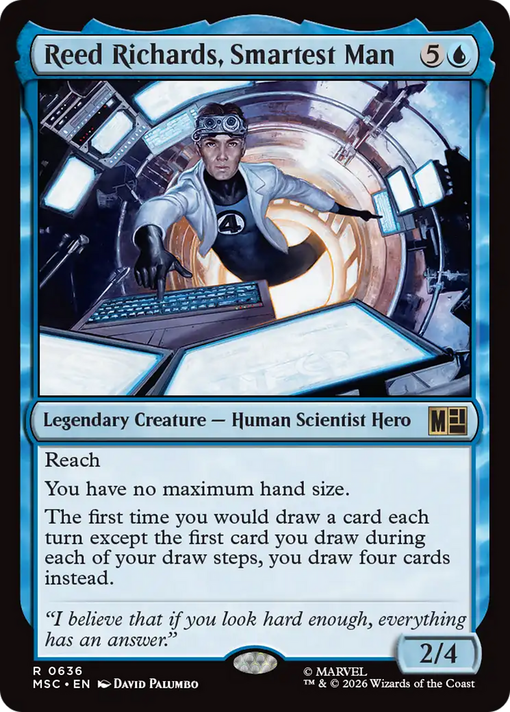 Reed Richards, Smartest Man [Marvel Super Heroes Commander] | Total Play