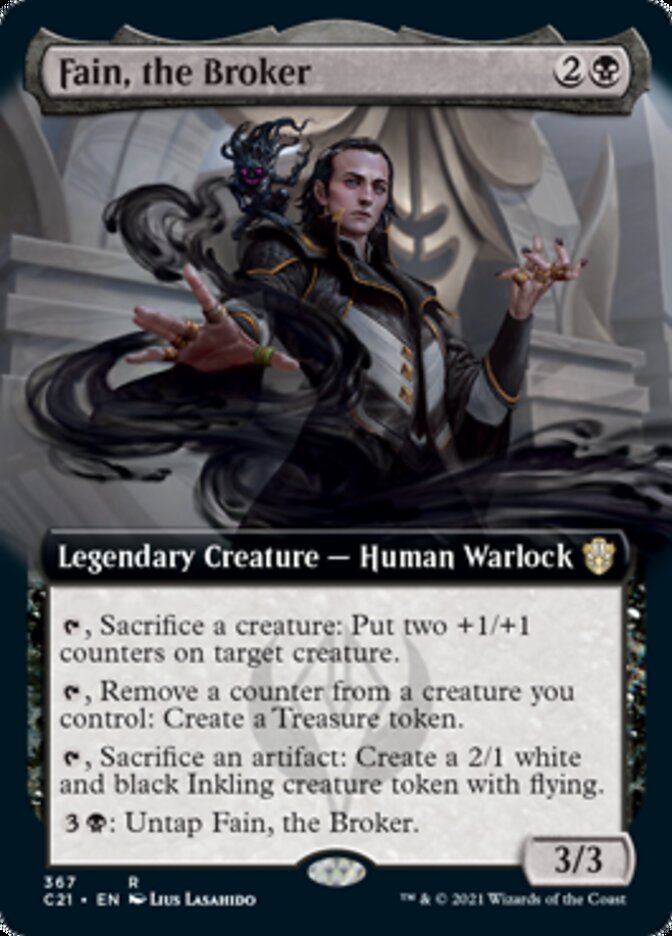Fain, the Broker (Extended Art) [Commander 2021] | Total Play
