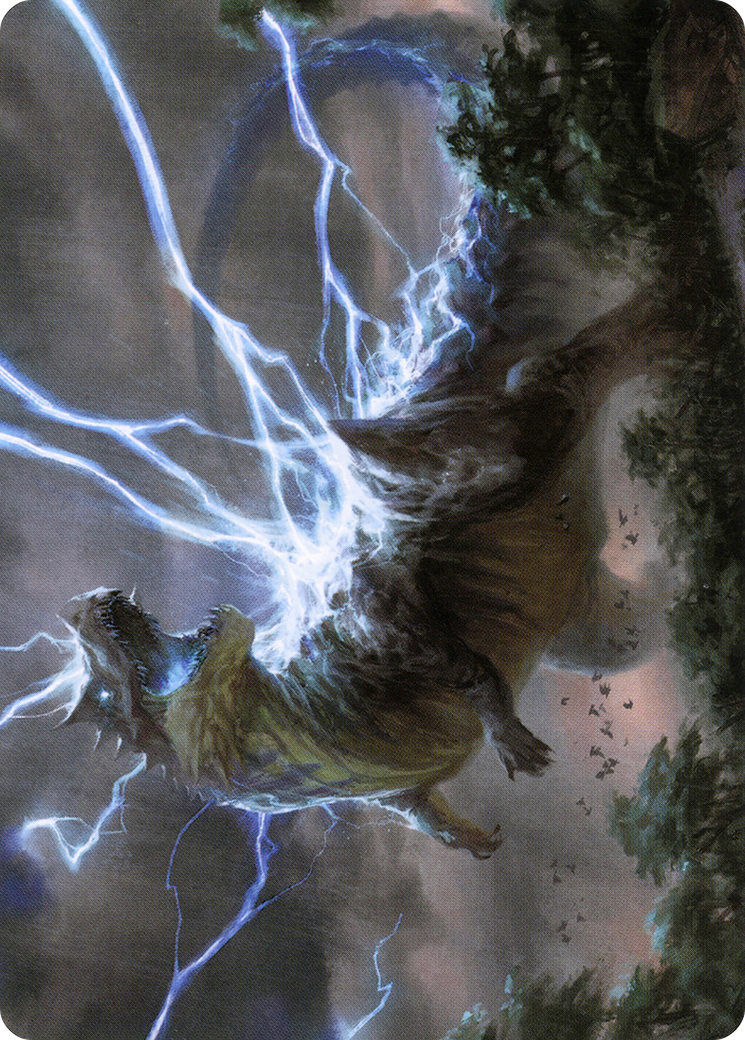 Thrasta, Tempest's Roar Art Card (41) [Modern Horizons 2 Art Series] | Total Play