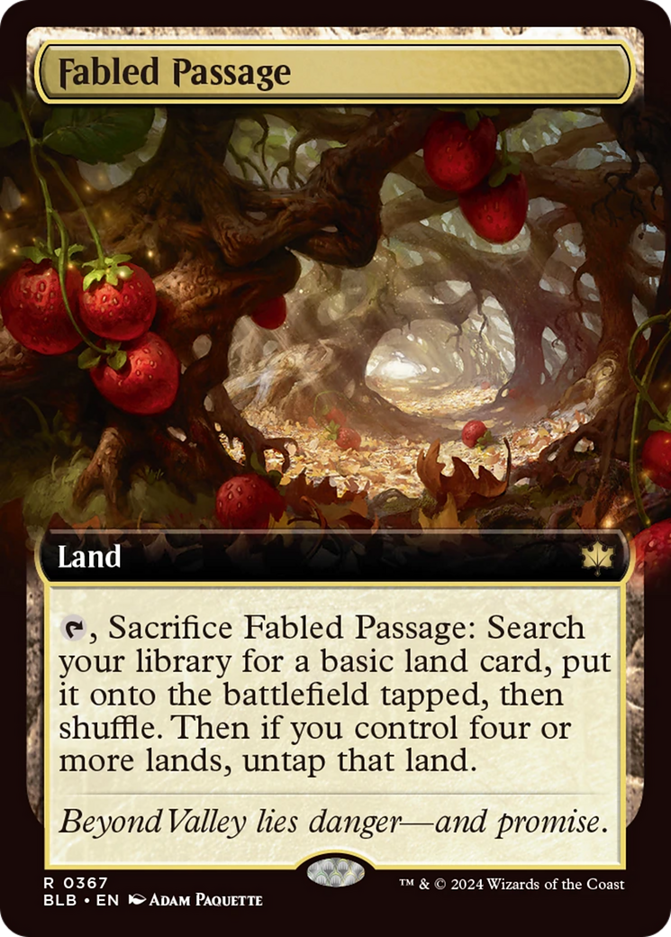 Fabled Passage (Extended Art) [Bloomburrow] | Total Play