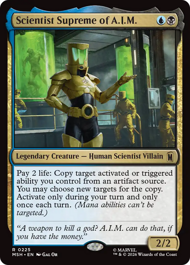 Scientist Supreme of A.I.M. [Marvel Super Heroes] | Total Play