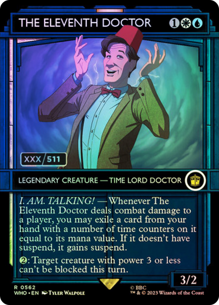 The Eleventh Doctor (Serial Numbered) [Doctor Who] | Total Play