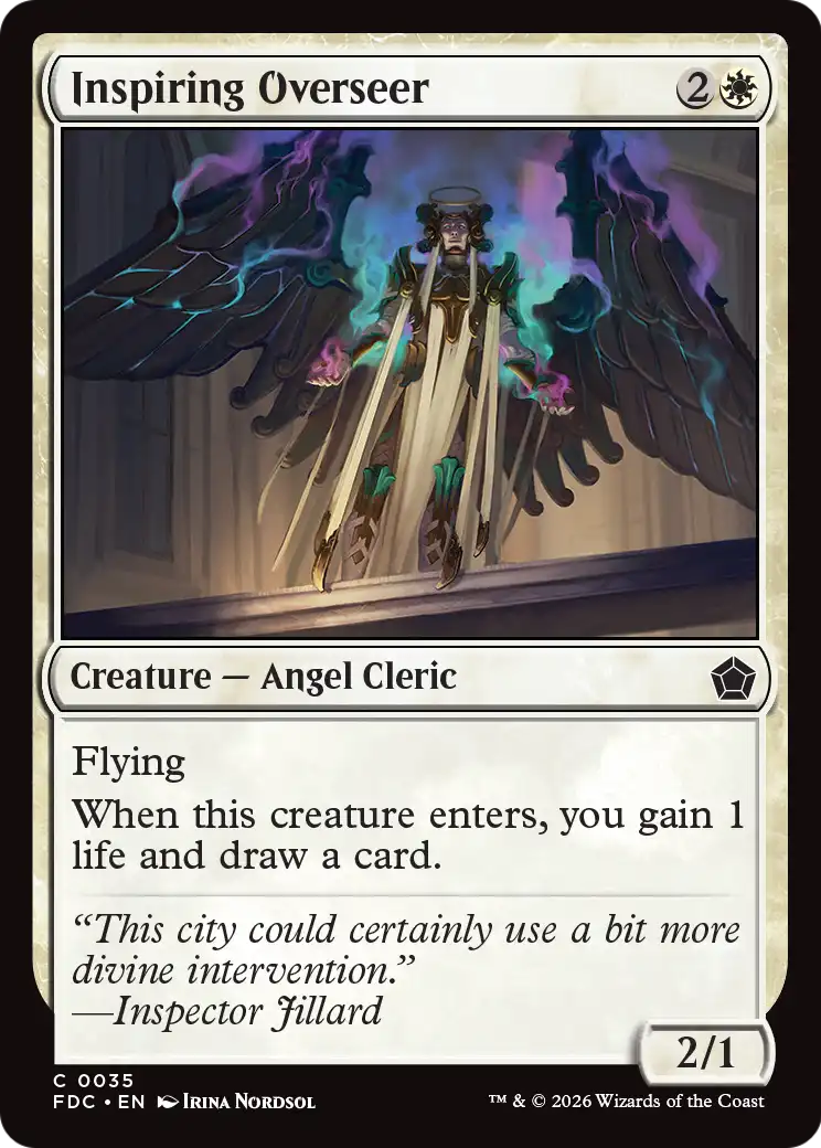 Inspiring Overseer [Foundations Commander] | Total Play