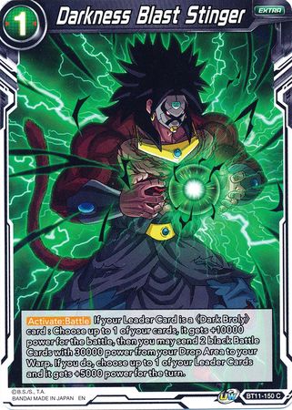Darkness Blast Stinger (BT11-150) [Vermilion Bloodline] | Total Play