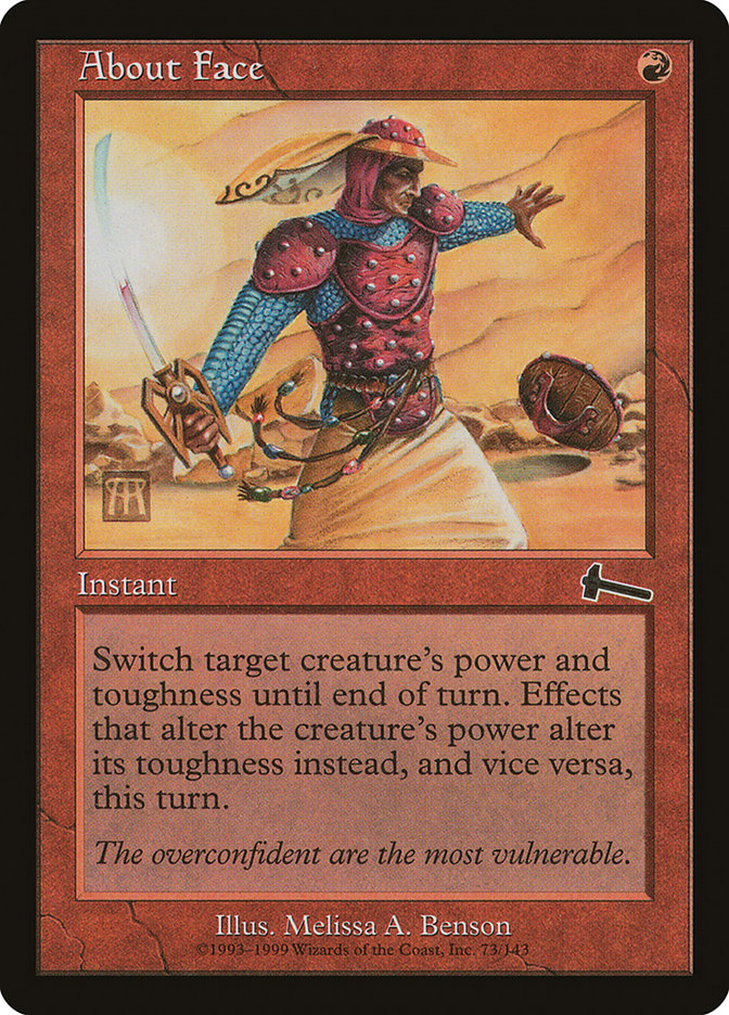 About Face [Urza's Legacy] | Total Play