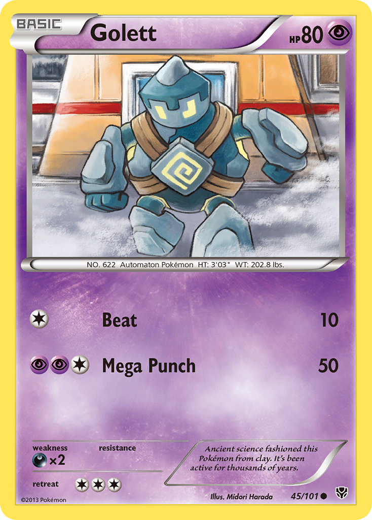 Golett (45/101) [Black & White: Plasma Blast] | Total Play
