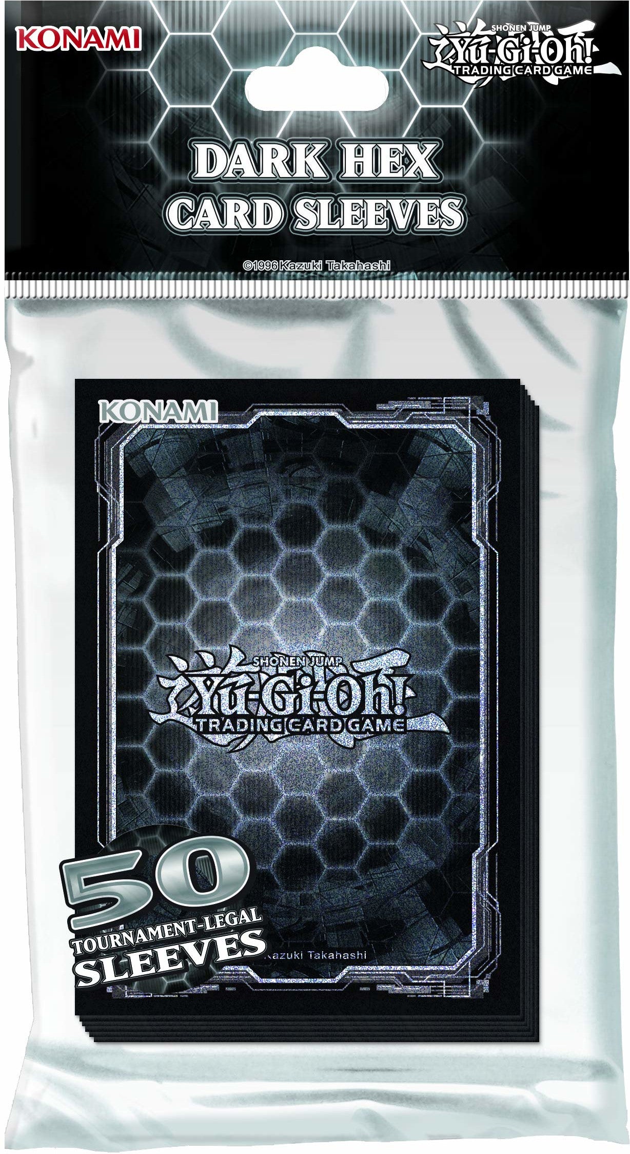 Card Sleeves 50-Pack (Dark Hex) | Total Play