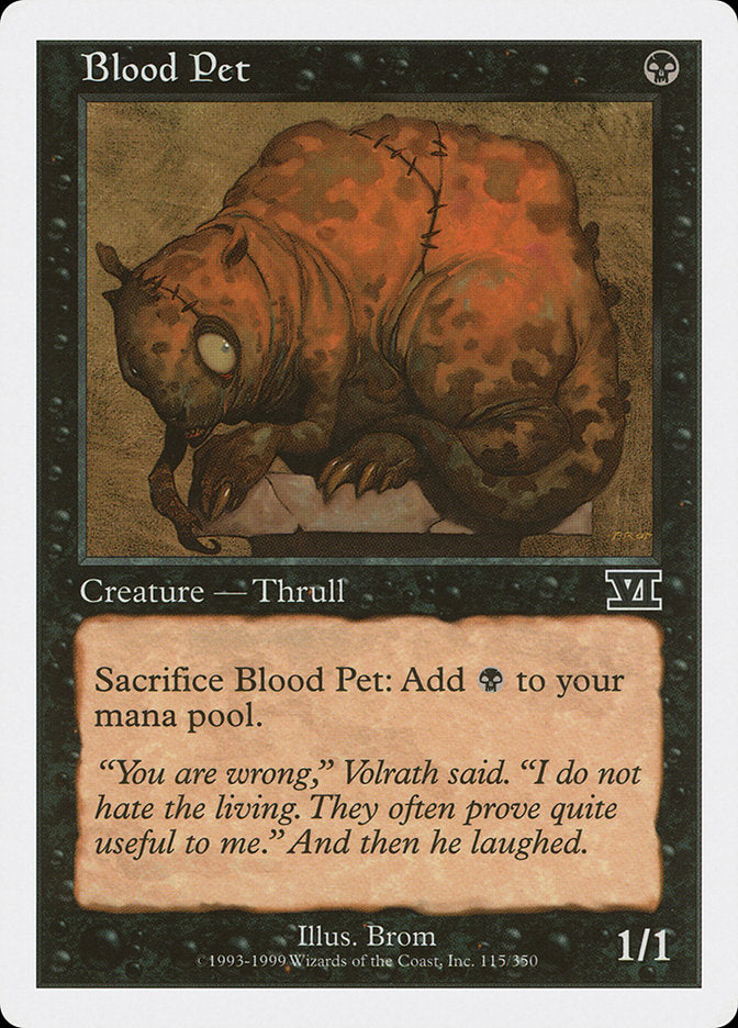 Blood Pet [Classic Sixth Edition] | Total Play