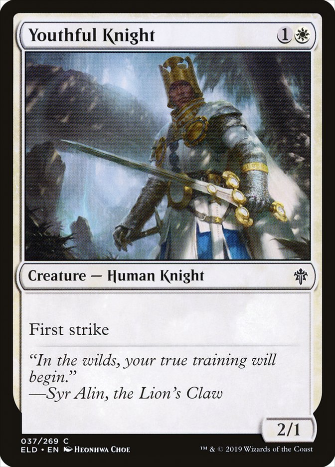 Youthful Knight [Throne of Eldraine] | Total Play