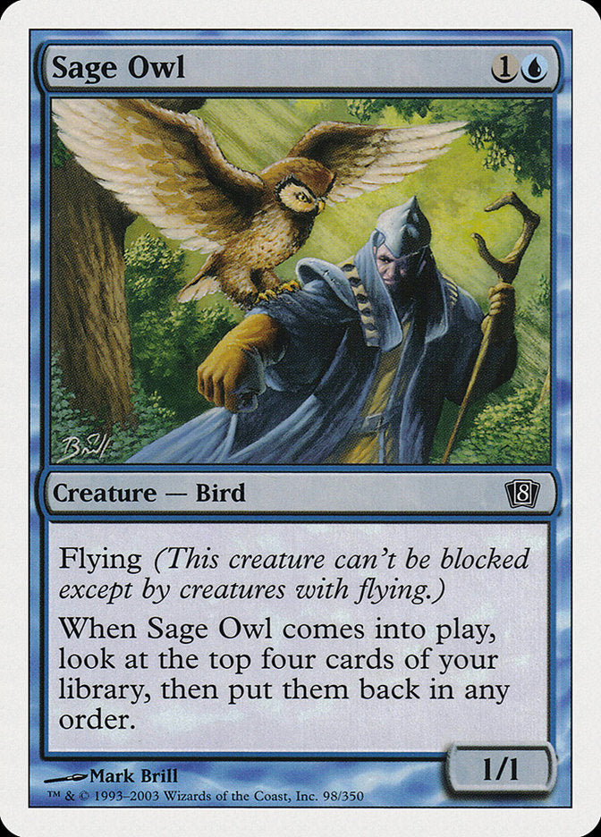Sage Owl [Eighth Edition] | Total Play