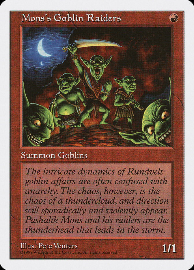 Mons's Goblin Raiders [Fifth Edition] | Total Play
