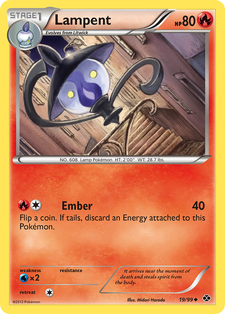 Lampent (19/99) [Black & White: Next Destinies] | Total Play