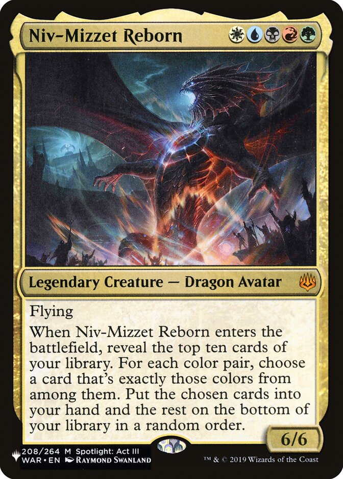 Niv-Mizzet Reborn [The List] | Total Play