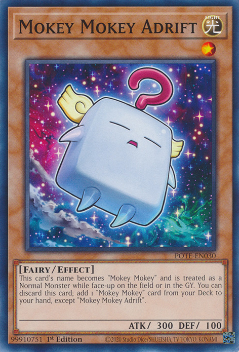Mokey Mokey Adrift [POTE-EN030] Common | Total Play