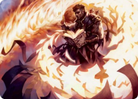 Revel in Silence Art Card [Strixhaven: School of Mages Art Series] | Total Play