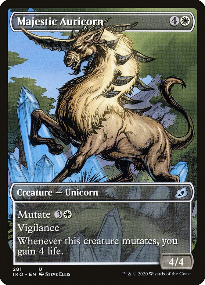Majestic Auricorn (Showcase) [Ikoria: Lair of Behemoths] | Total Play