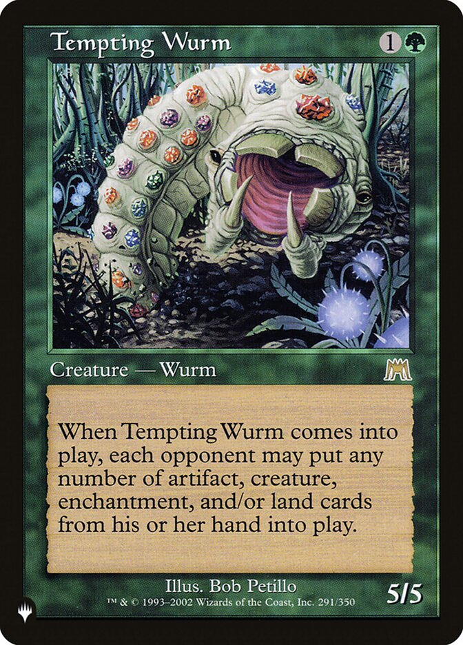 Tempting Wurm [The List] | Total Play